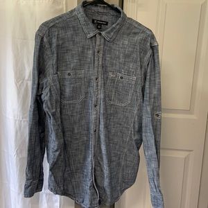 International Concepts long sleeve casual button up